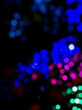 Abstract circular bokeh background Stock Photos