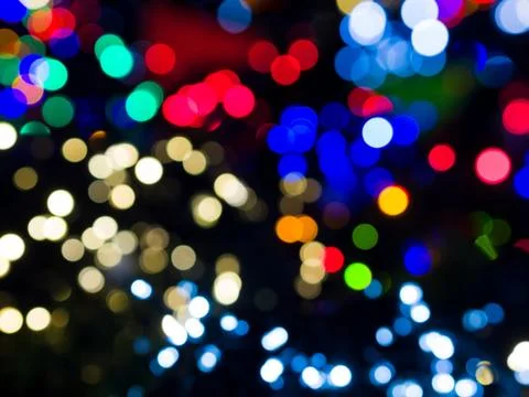 Abstract circular bokeh background Stock-Fotos