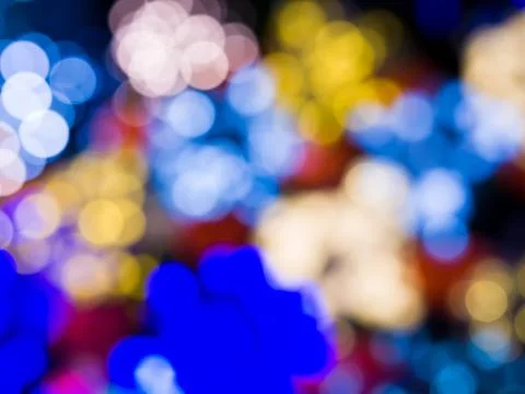 Abstract circular bokeh background Stock Photos