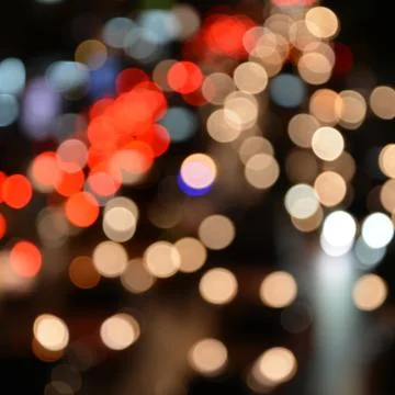 Abstract circular bokeh background Stock Photos