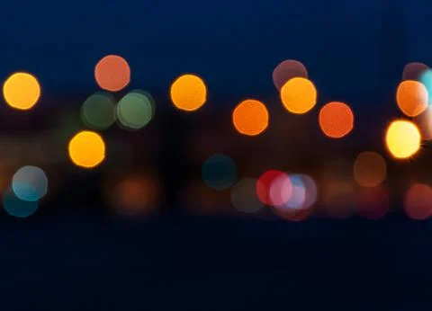 Abstract circular bokeh for background Stock Photos