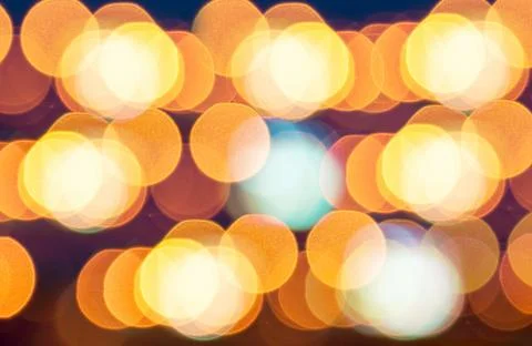 Abstract circular bokeh for background Foto stock