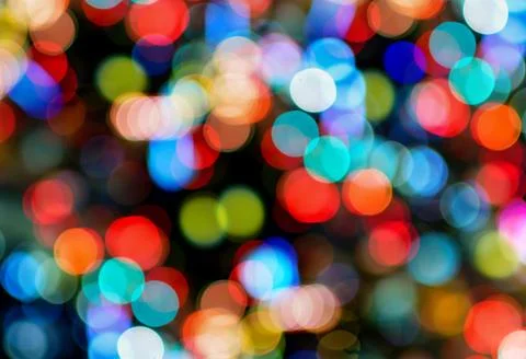 Abstract circular bokeh for background Stock Photos