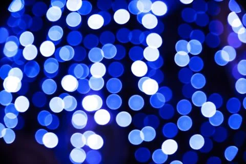 Abstract circular bokeh background Foto stock
