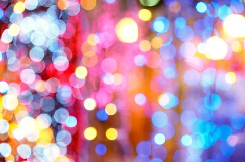 Abstract circular bokeh background Stock Photos