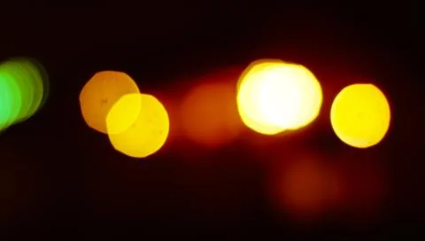 Abstract circular bokeh background.Blurred light. Stock Photos
