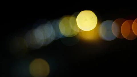 Abstract circular bokeh background.Blurred light. Stock Photos
