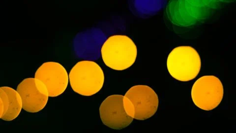 Abstract circular bokeh background.Blurred light. Stock Photos