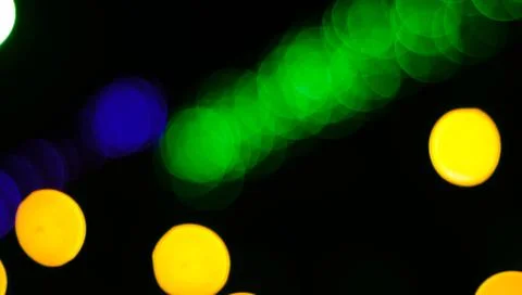Abstract circular bokeh background.Blurred light. Stock Photos