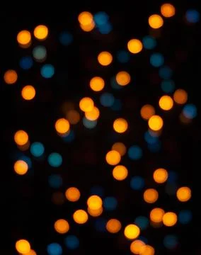 Abstract circular bokeh Stock Illustration