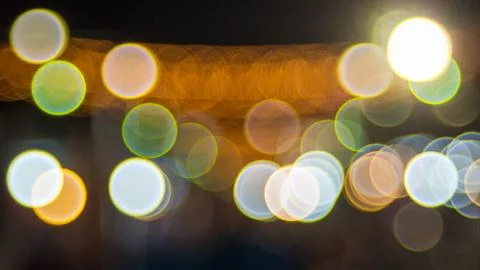 Abstract circular bokeh Stock Photos