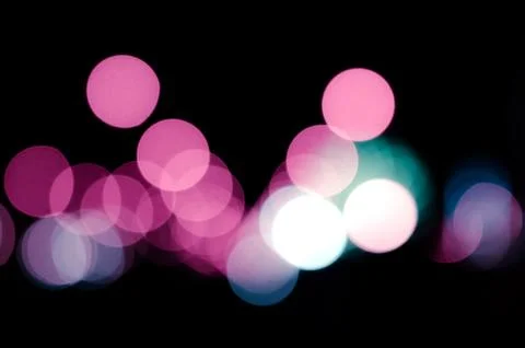 Abstract circular bokeh Stock-Fotos