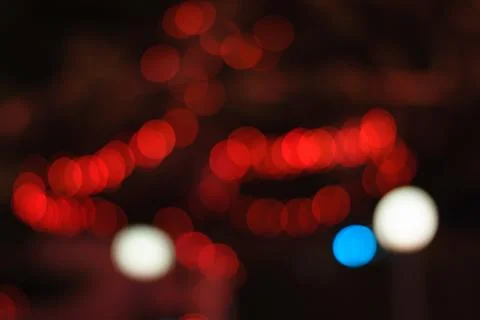 Abstract circular bokeh Stock Photos