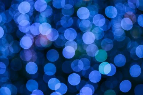 Abstract circular boken nigth background Stock Photos