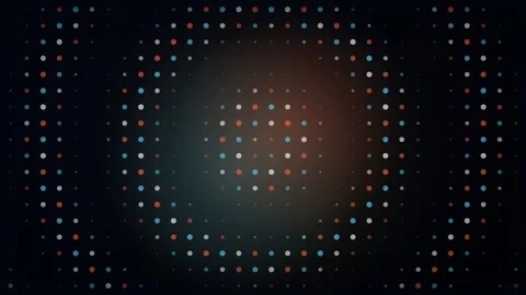 Abstract Circular Flow of Glowing Dots 스톡 동영상 340596534