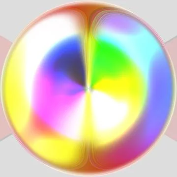 Abstract Circular Fluid Color Gradient Design with Swirling Effect Ilustración de archivo