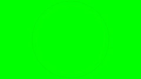 Abstract circular gear icon with yellow and black segments on green screen Stock Footage 340267583