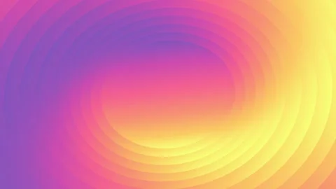Abstract Circular Gradient Background Animation with Vibrant Color Waves Stock Footage 341108825
