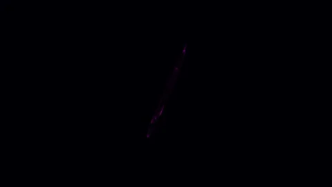 Abstract circular HUD elements rotating with subtle glow in dark space for .. Stock Footage 340908763