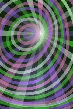 Abstract Circular Illusion Pattern Stock Photos