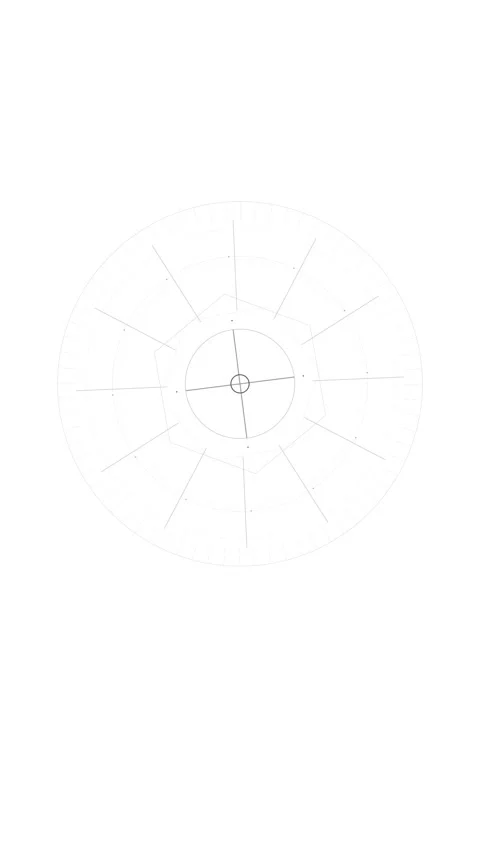 Abstract circular infographic diagram showing process cycle, steps, and dat.. Stock Footage 344934126