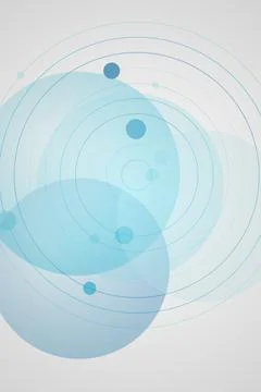 Abstract Circular Network Design Stock Photos
