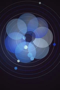 Abstract Circular Network Stock Photos