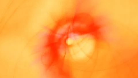 Abstract Circular Orange Red Gradient Ray Streaks Summer Showcase Background Stock Illustration