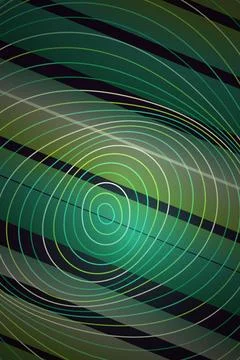 Abstract Circular Pattern Dark Background Stock Illustration