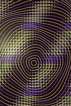 Abstract Circular Pattern Dark Background Stock Photos