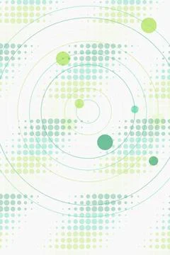 Abstract Circular Pattern with Dots Stock Photos