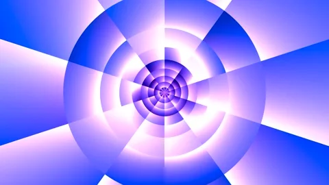 Abstract Circular Pattern Stock Footage 289117308