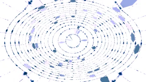 Abstract Circular Pattern Stock Footage 289133737