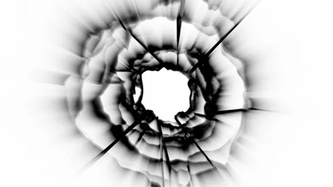 Abstract Circular Pattern Greyscale 13 Video stock 151406545