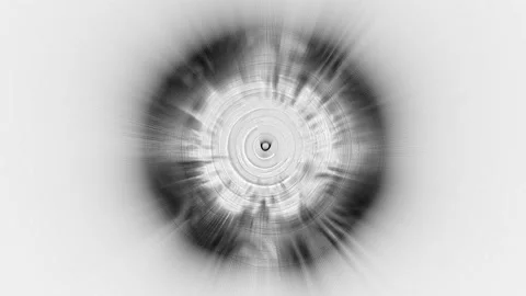 Abstract Circular Pattern Greyscale 21 Stock Footage 151433978