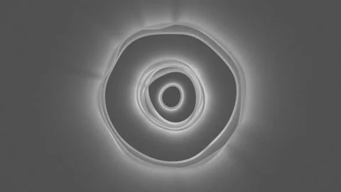 Abstract Circular Pattern Greyscale 35 Stock-Footage 151573868