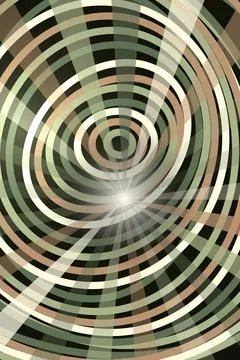 Abstract Circular Pattern Illusion Stock Photos