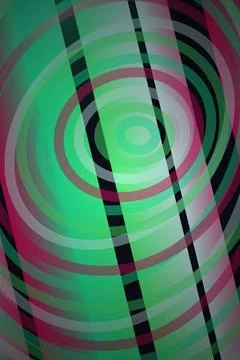 Abstract Circular Pattern Illusion Stock Photos