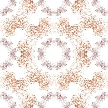 Abstract circular pattern Stock Illustration