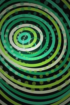 Abstract Circular Pattern Stock Illustration