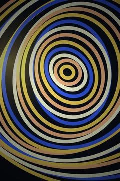 Abstract Circular Pattern Stock Illustration