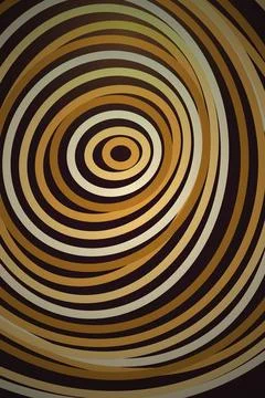 Abstract Circular Pattern Stock Illustration
