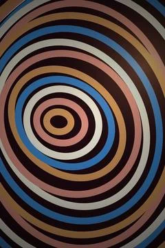 Abstract Circular Pattern Stock Illustration