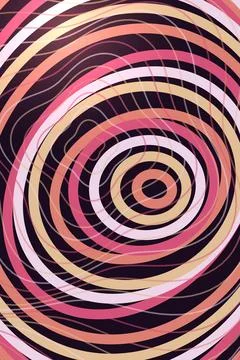 Abstract Circular Pattern Stock Illustration