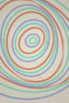 Abstract Circular Pattern Stock Illustration