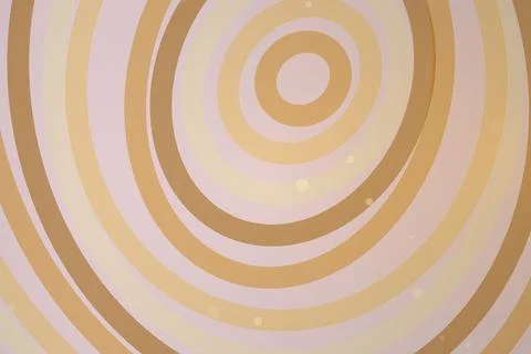 Abstract circular pattern with warm beige and cream colors Stock Illustration