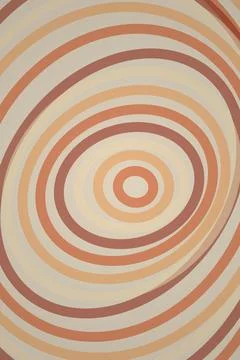 Abstract Circular Pattern in Warm Tones Stock Photos
