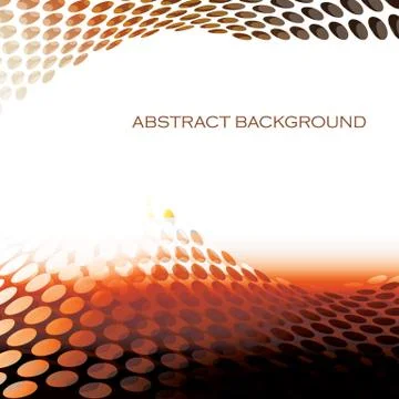 Abstract circular pattern waves red background Illustrazione stock