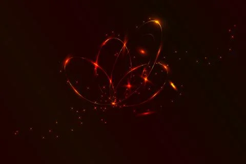 Abstract circular plasma explosion. Circle neon lights with lot of sparkles Stock Illustration