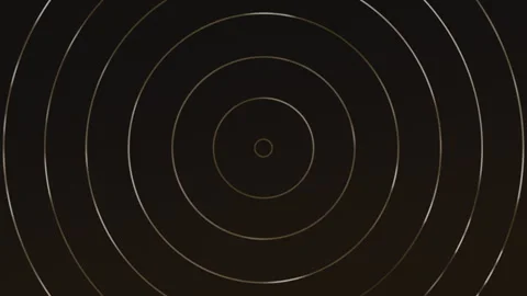 Abstract circular ripple wave background, expanding concentric rings motion loop Stock Footage 341895243